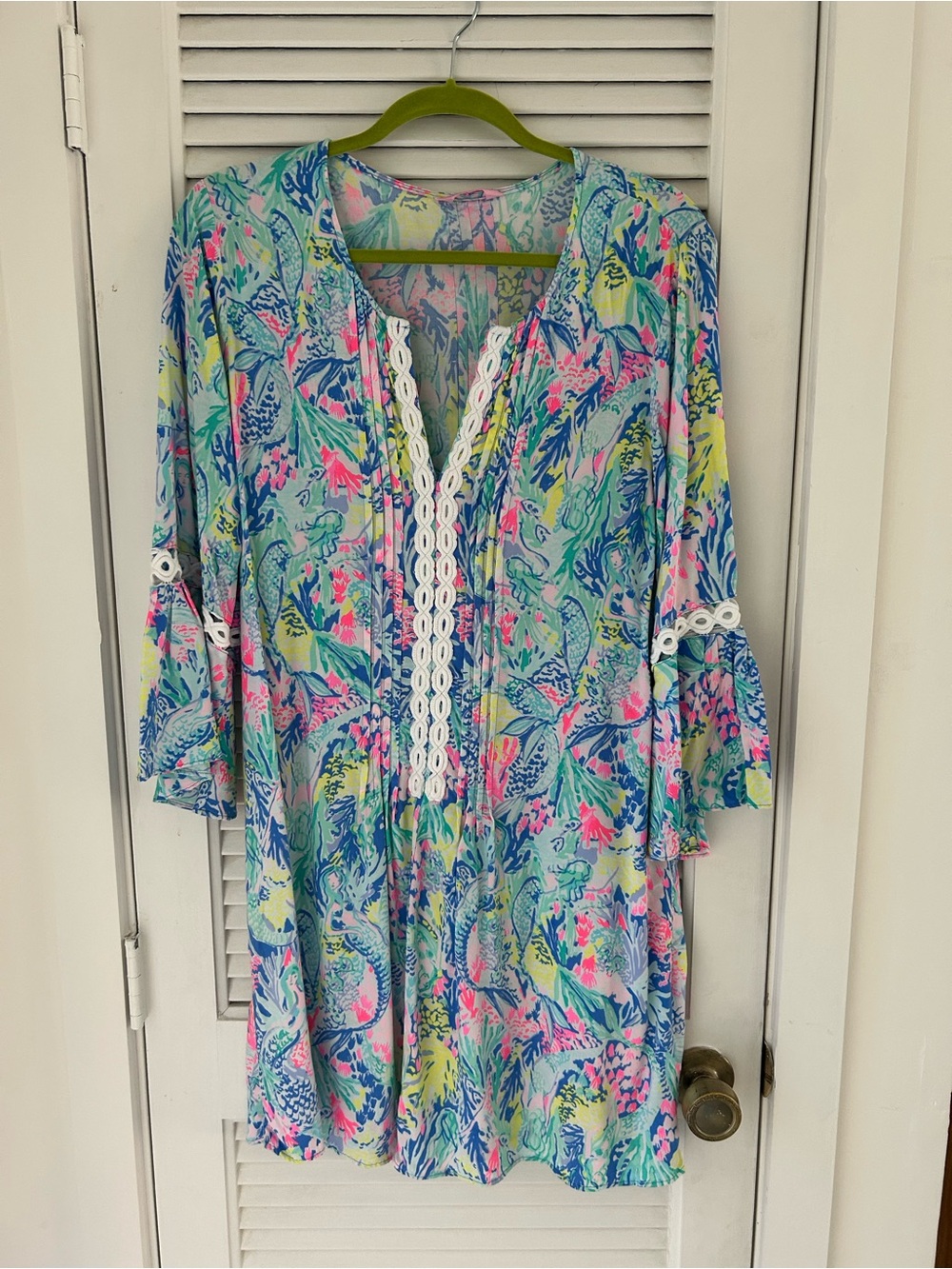 Lilly Pulitzer Mermaid Cove Print Dress